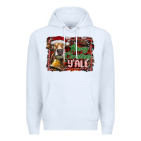 White merry christmas y'all Premium Hoodie - RanaPortraitStore