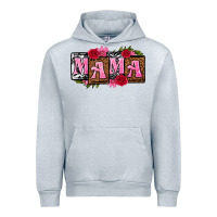 Heather Grey mama with license letters mothers day Urban Hoodie - texasbilliewilder