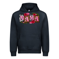 Navy mama with license letters mothers day Urban Hoodie - texasbilliewilder