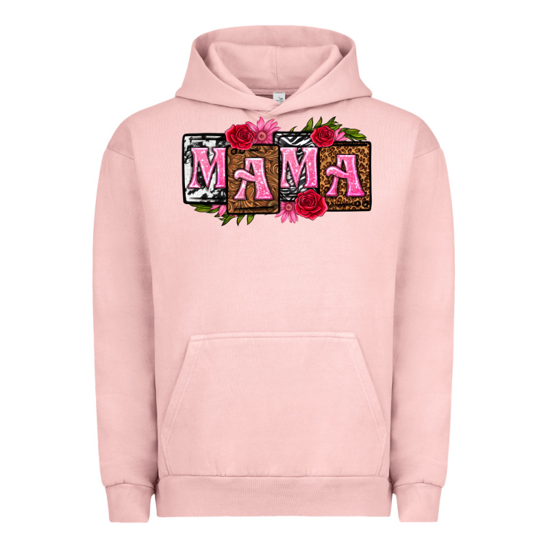 Mama With License Letters Mothers Day Urban Hoodie by texasbilliewilder | Teevron