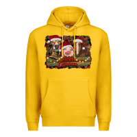 Lemon merry christmas farm animals Premium Hoodie - RanaPortraitStore