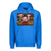 True Royal merry christmas farm animals Premium Hoodie - RanaPortraitStore