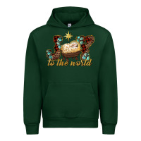 Forest Green joy to the world Urban Hoodie - RanaPortraitStore