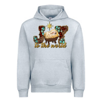 Heather Grey joy to the world Urban Hoodie - RanaPortraitStore