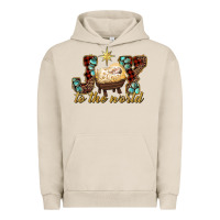 Pigment French Oak joy to the world Urban Hoodie - RanaPortraitStore