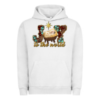 Pigment Lunar Rock joy to the world Urban Hoodie - RanaPortraitStore