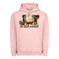 Pigment Salmon joy to the world Urban Hoodie - RanaPortraitStore