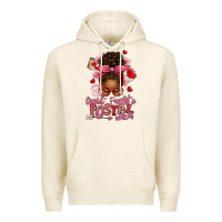 Tofu cupid's favorite postal worker afro messy bun Premium Hoodie - texasbilliewilder