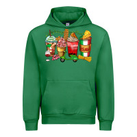 Emerald italy coffee cups Urban Hoodie - Zillion Design Studio