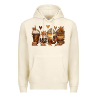 Tofu melanin afro coffee cups Premium Hoodie - Zillion Design Studio