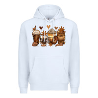 White melanin afro coffee cups Premium Hoodie - Zillion Design Studio