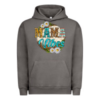 Pigment Tornado mama vibes with daisies Urban Hoodie - texasbilliewilder