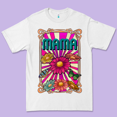 Mama Premium Tee Designed By Cowhidedigitalart