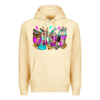 Pina Colada hair hustler coffee cups Premium Hoodie - Zillion Design Studio