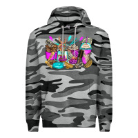 Slate Camo hair hustler coffee cups Premium Hoodie - Zillion Design Studio