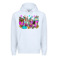 White hair hustler coffee cups Premium Hoodie - Zillion Design Studio