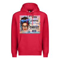 Cardinal never underestimate a woman who does all things th Premium Hoodie - texasbilliewilder