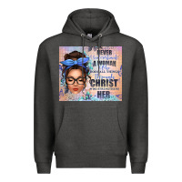Charcoal Heather never underestimate a woman who does all things th Premium Hoodie - texasbilliewilder