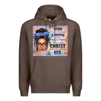 Coffee never underestimate a woman who does all things th Premium Hoodie - texasbilliewilder