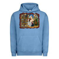 Pigment Pebble Blue jesus is the reason for the season Urban Hoodie - RanaPortraitStore