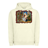 Pigment Pistachio jesus is the reason for the season Urban Hoodie - RanaPortraitStore