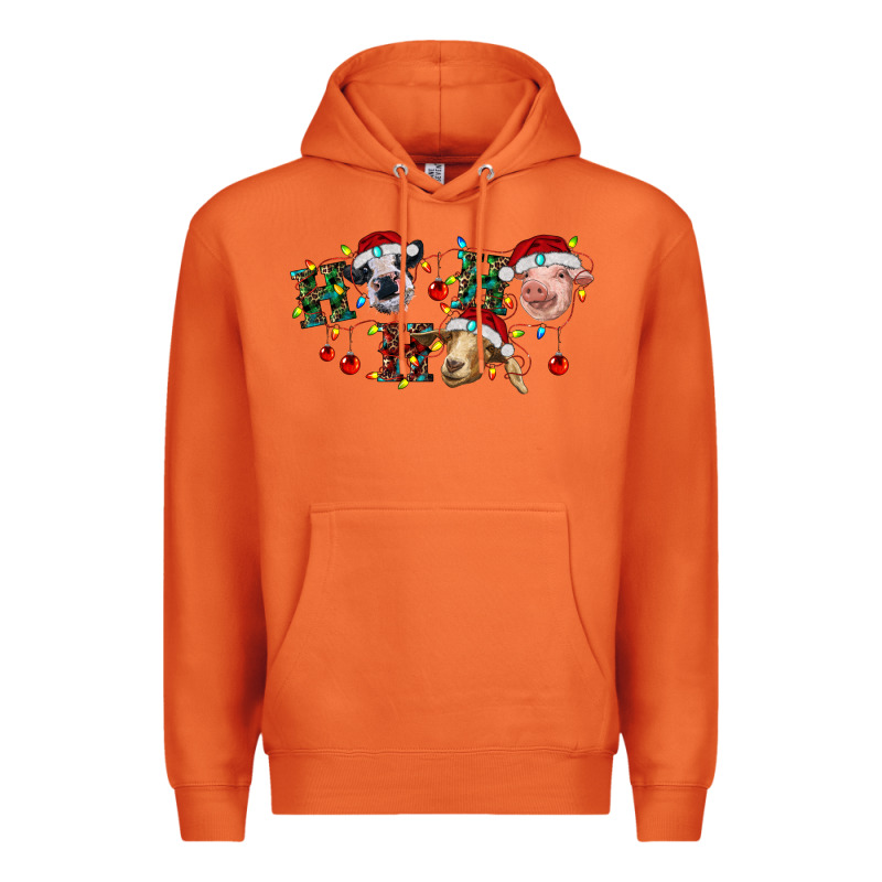 Hohoho Farm Animals Premium Hoodie by RanaPortraitStore | Teevron