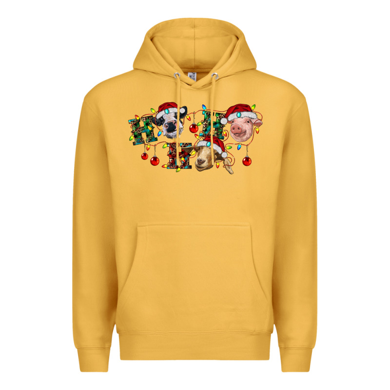 Hohoho Farm Animals Premium Hoodie by RanaPortraitStore | Teevron