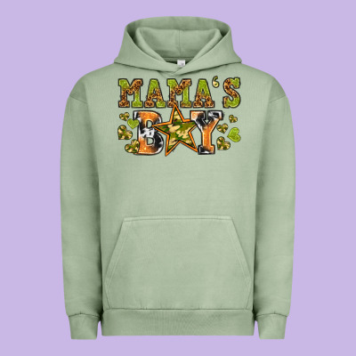 Mamas Boy Urban Hoodie Designed By Texasbilliewilder