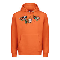 Carrot hohoho christmas cows Premium Hoodie - RanaPortraitStore