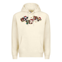 Sandshell hohoho christmas cows Premium Hoodie - RanaPortraitStore