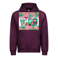 Mauve Wine certified nursing assistant coffee cups Urban Hoodie - Zillion Design Studio