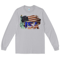 Usa  Statue Of Liberty Long Sleeve Tee | Teevron