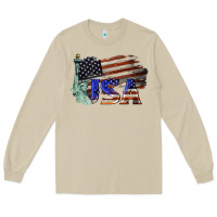 Mushroom usa  statue of liberty Long Sleeve Tee - BarkalooDesign