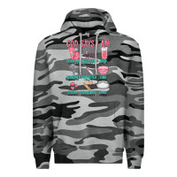 Slate Camo god says i am Premium Hoodie - texasbilliewilder