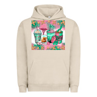 Pigment French Oak certified medical assistant coffee cups Urban Hoodie - Zillion Design Studio