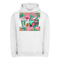 Pigment Lunar Rock certified medical assistant coffee cups Urban Hoodie - Zillion Design Studio
