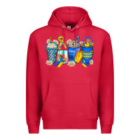 Cardinal down syndrome coffee cups Premium Hoodie - Zillion Design Studio