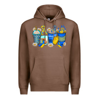 Chestnut down syndrome coffee cups Premium Hoodie - Zillion Design Studio