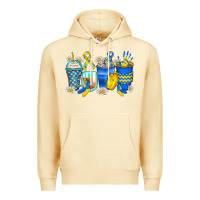 Pina Colada down syndrome coffee cups Premium Hoodie - Zillion Design Studio
