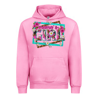 Fuchsia Pink mamas girl Urban Hoodie - texasbilliewilder
