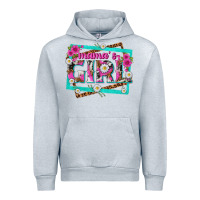 Heather Grey mamas girl Urban Hoodie - texasbilliewilder