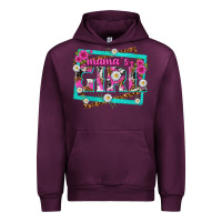 Mauve Wine mamas girl Urban Hoodie - texasbilliewilder