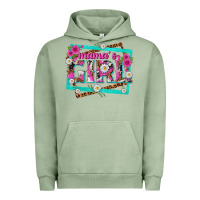 Pigment Oil Green mamas girl Urban Hoodie - texasbilliewilder