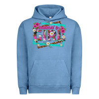 Pigment Pebble Blue mamas girl Urban Hoodie - texasbilliewilder