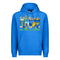 True Royal down syndrome coffee cups Premium Hoodie - Zillion Design Studio