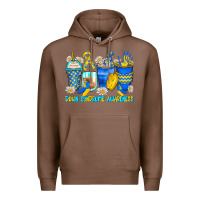 Chestnut down syndrome coffee cups Premium Hoodie - Zillion Design Studio