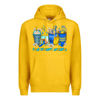 Down Syndrome Coffee Cups Premium Hoodie | Teevron