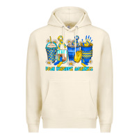 Tofu down syndrome coffee cups Premium Hoodie - Zillion Design Studio