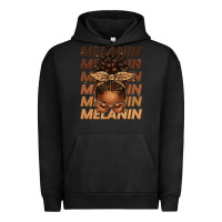Pigment Black melanin afro messy bun Urban Hoodie - texasbilliewilder