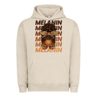 Pigment French Oak melanin afro messy bun Urban Hoodie - texasbilliewilder